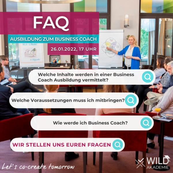 FAQ zur Business Coach-Ausbildung